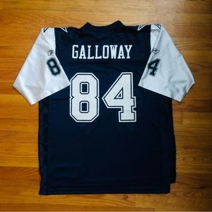 Licensed Reebok Dallas Cowboys Vintage Throwback Galloway Jersey- Men’s Large